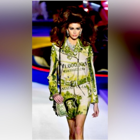 Moschino Dresses & Skirts - Moschino 1,000,000 Dollar leather Skirt